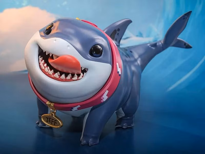 Marvel Rivals VGM86 Jeff the Land Shark Collectible Figure