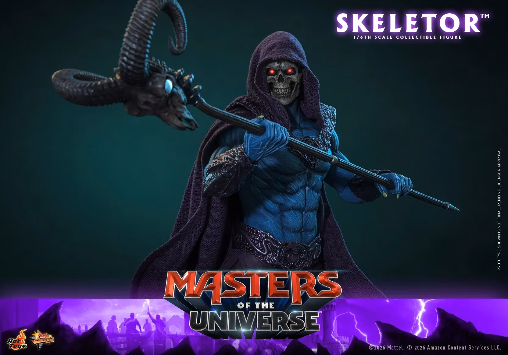 Masters of the Universe (2026) MMS889 Skeletor 1/6th Scale Collectible Figure