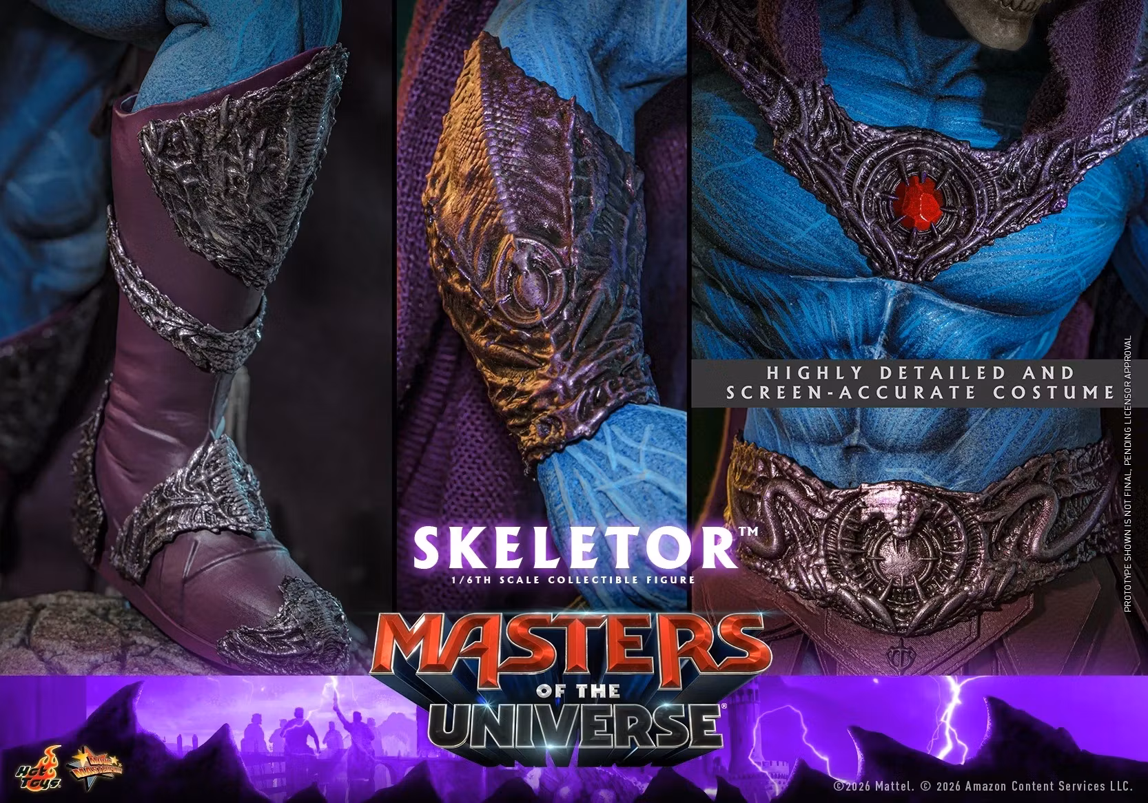 Masters of the Universe (2026) MMS889 Skeletor 1/6th Scale Collectible Figure