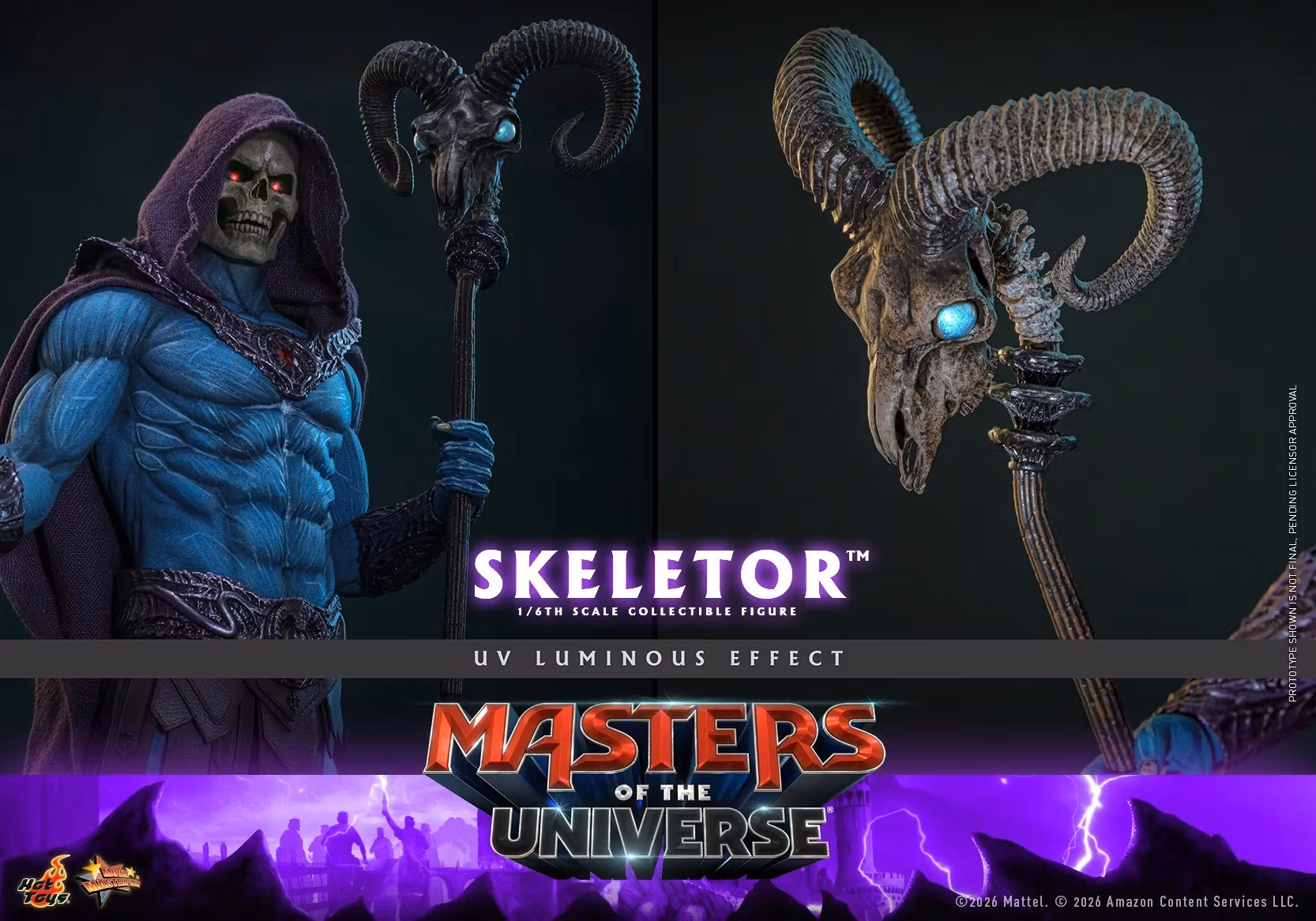 Masters of the Universe (2026) MMS889 Skeletor 1/6th Scale Collectible Figure