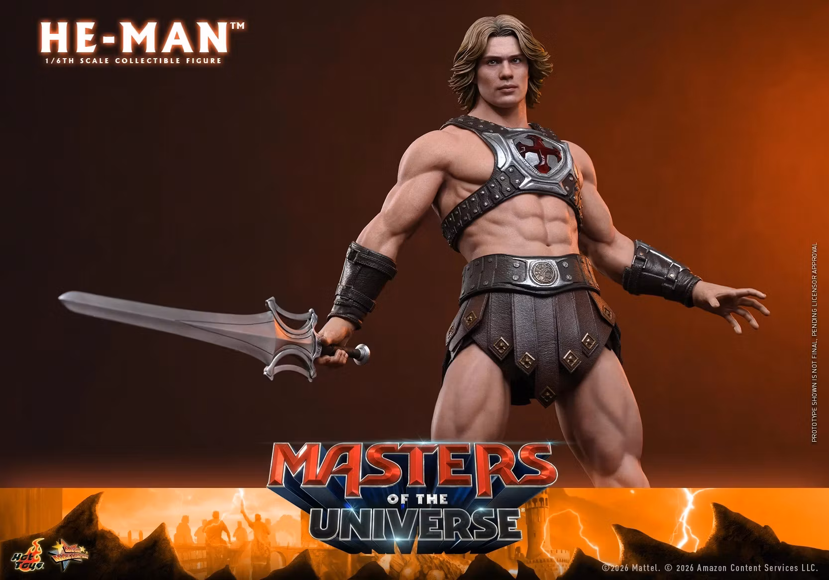 Masters of the Universe (2026) MMS888 He-Man 1/6th Scale Collectible Figure