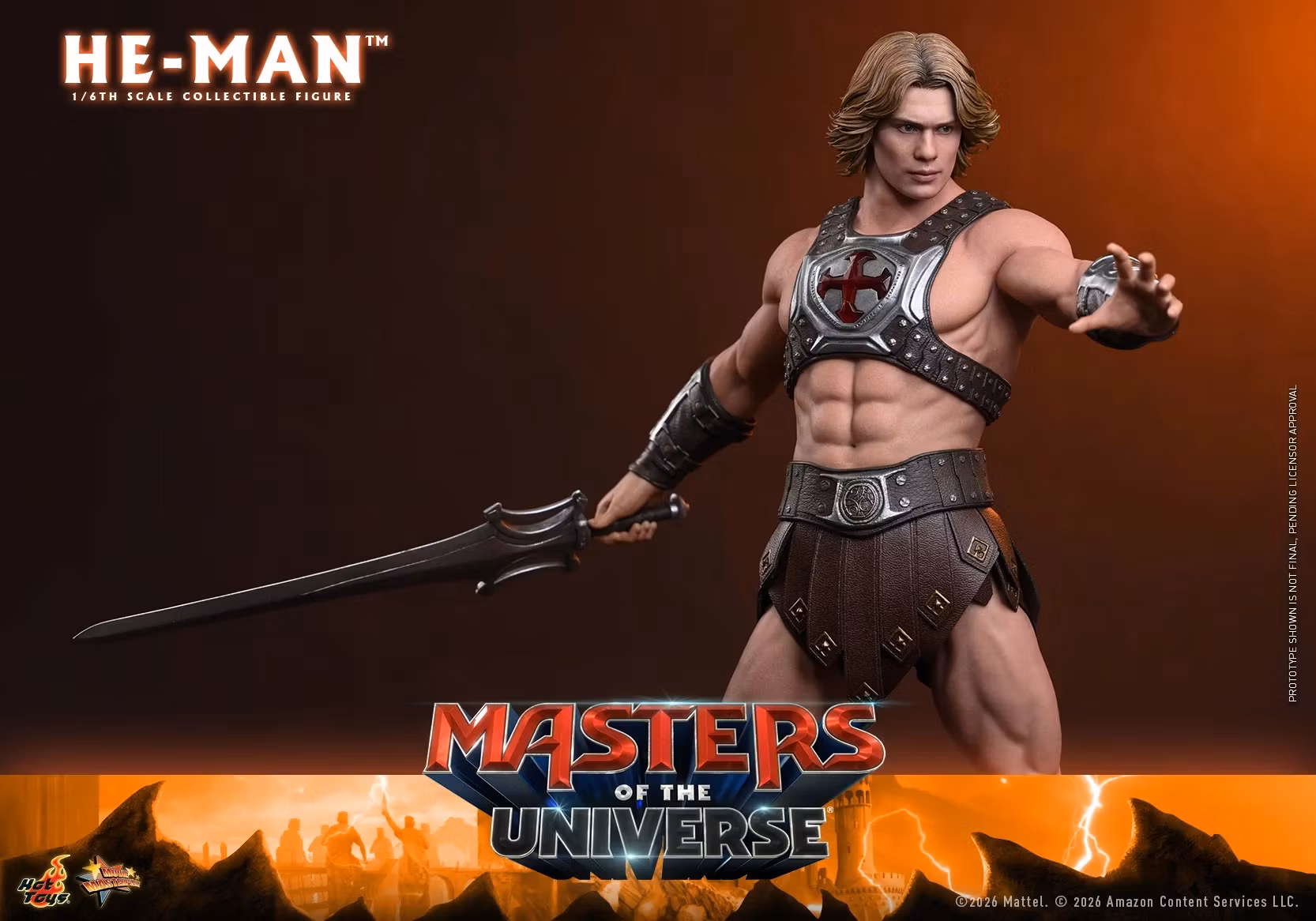 Masters of the Universe (2026) MMS888 He-Man 1/6th Scale Collectible Figure