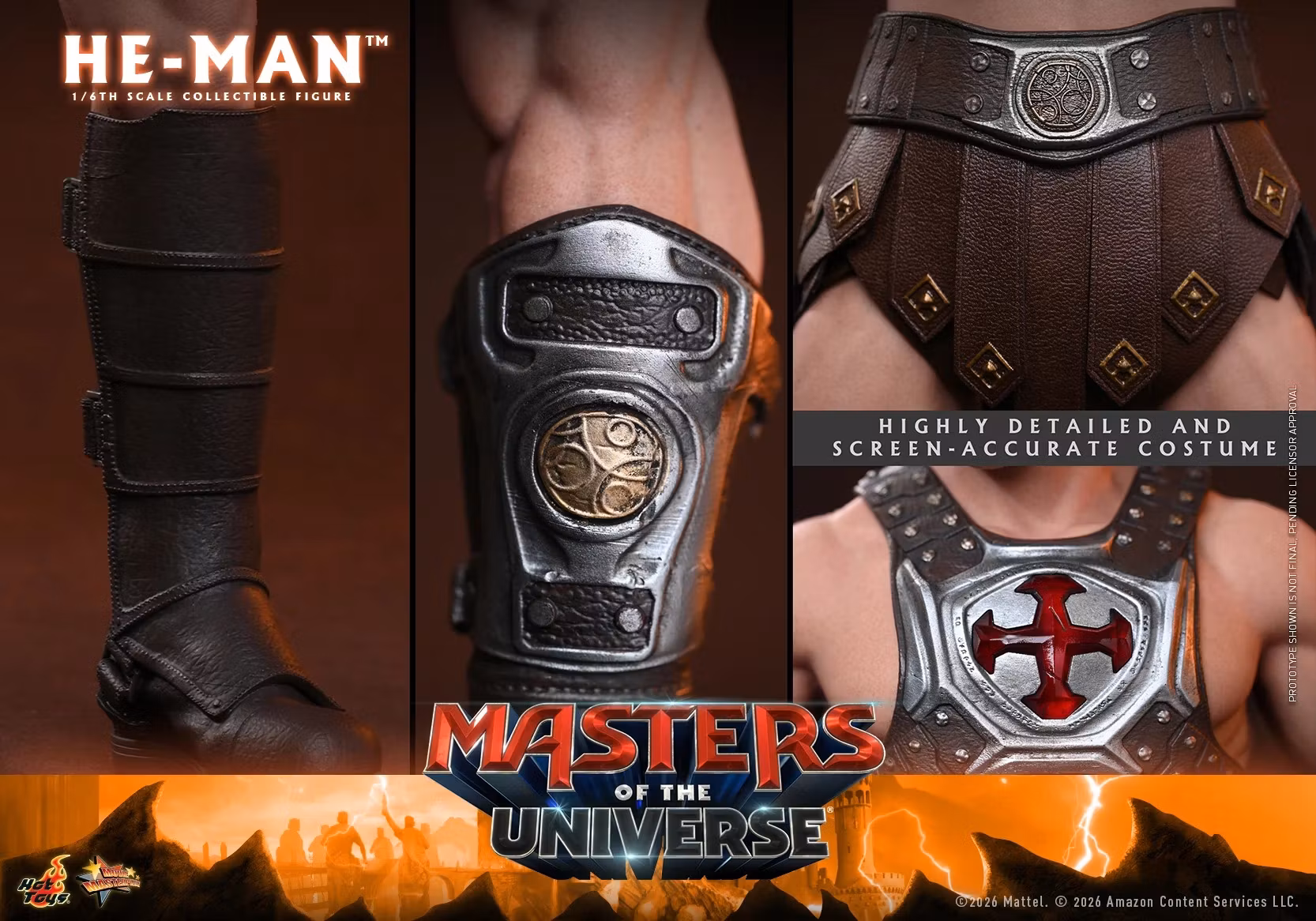 Masters of the Universe (2026) MMS888 He-Man 1/6th Scale Collectible Figure