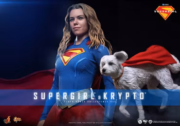 Supergirl MMS869 Supergirl & Krypto 1/6th Scale Collectible Figure