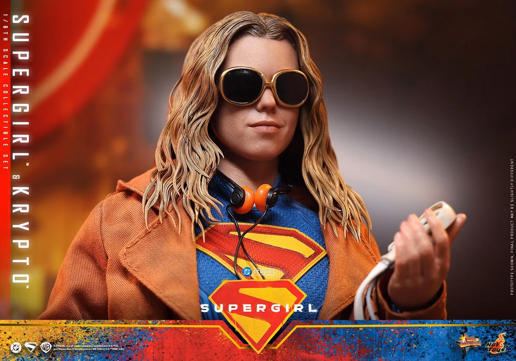 Supergirl MMS869 Supergirl & Krypto 1/6th Scale Collectible Figure