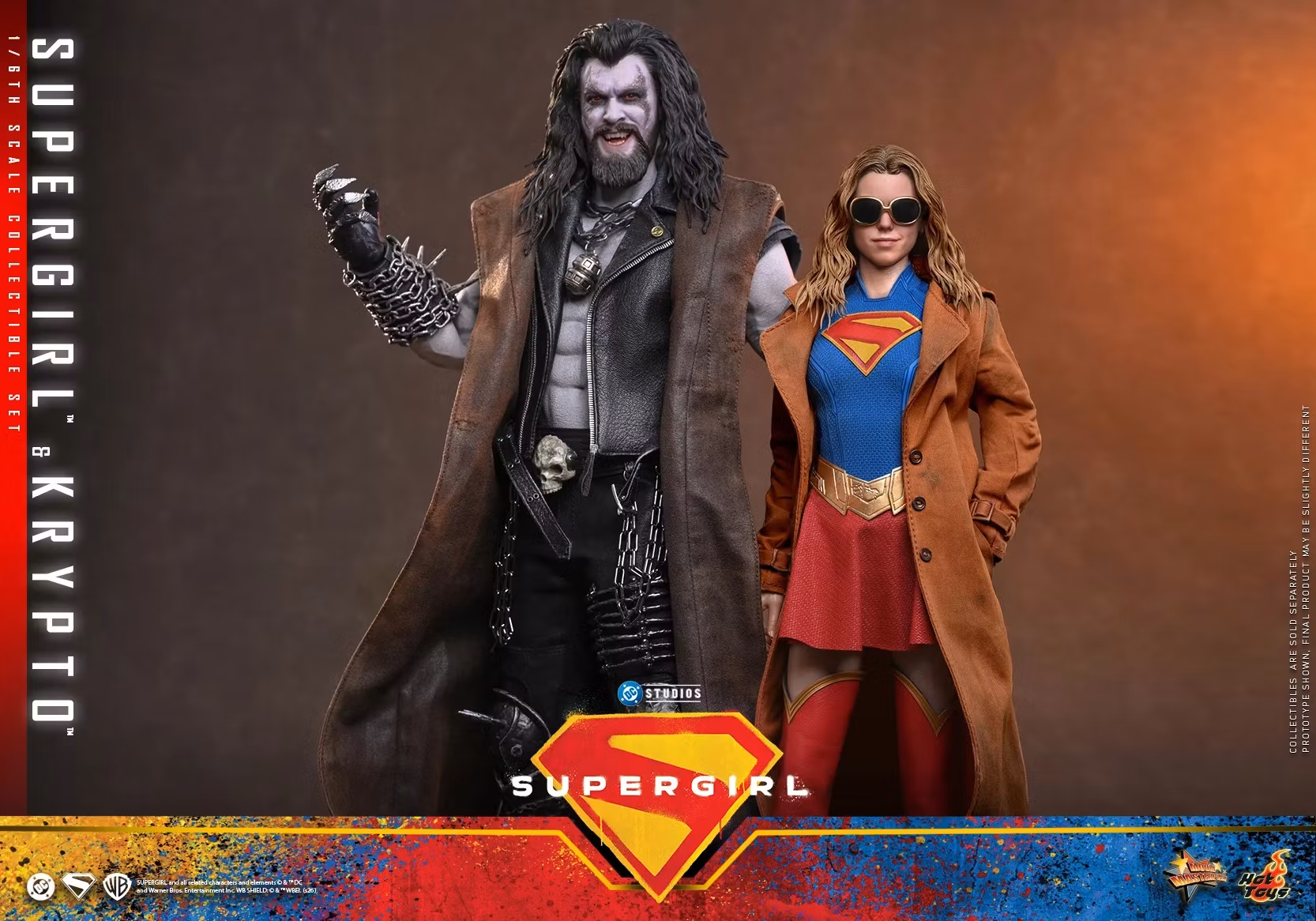 Supergirl MMS869 Supergirl & Krypto 1/6th Scale Collectible Figure