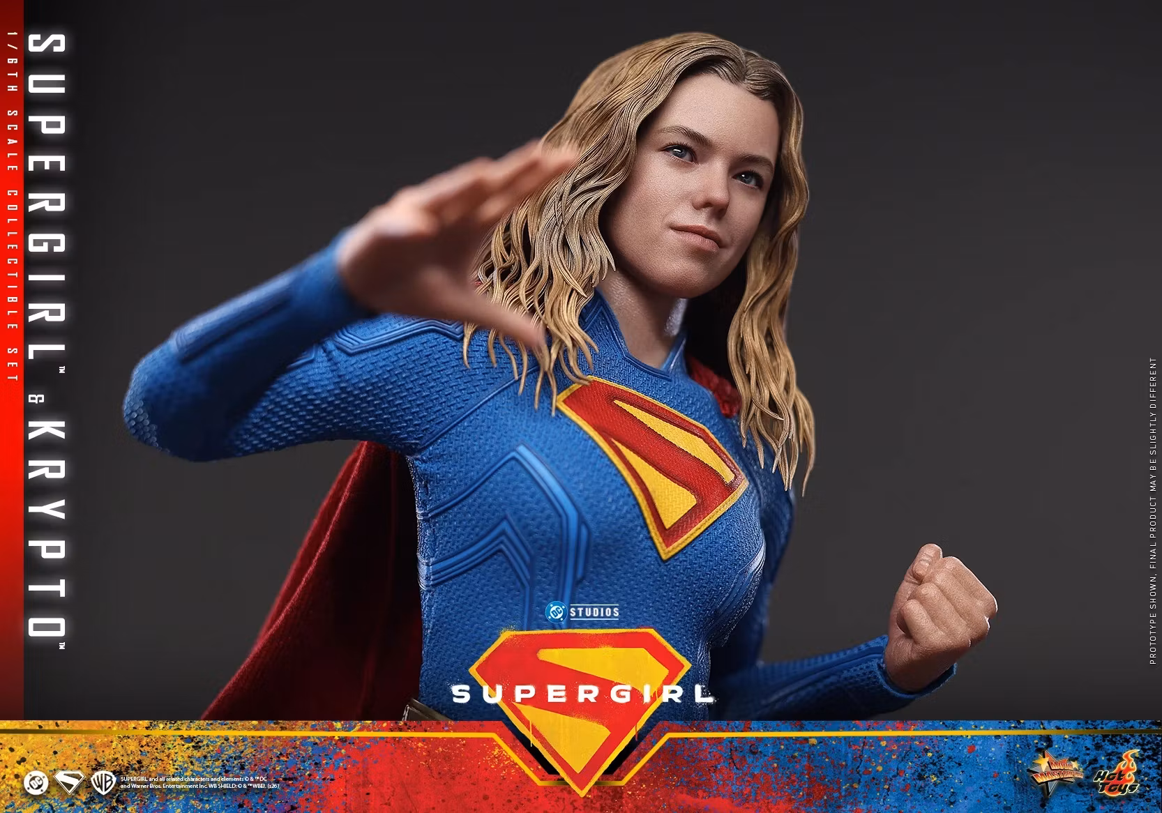 Supergirl MMS869 Supergirl & Krypto 1/6th Scale Collectible Figure