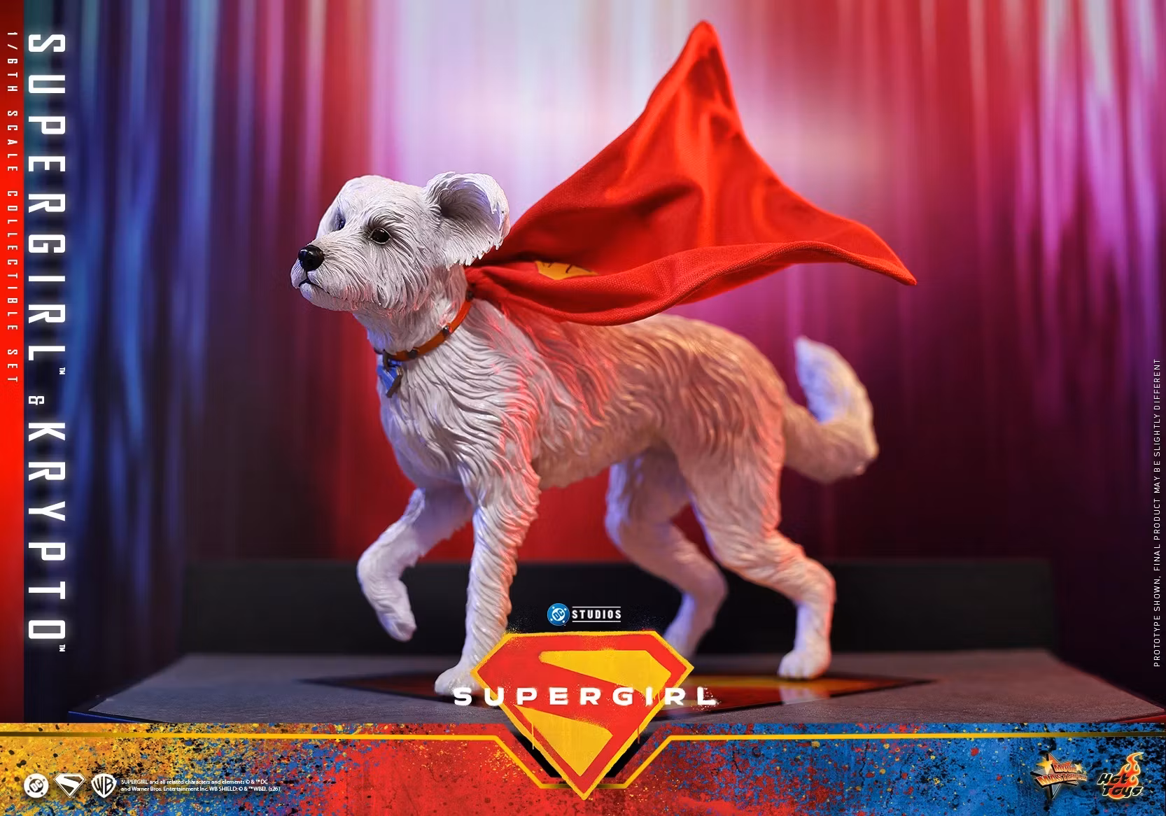 Supergirl MMS869 Supergirl & Krypto 1/6th Scale Collectible Figure