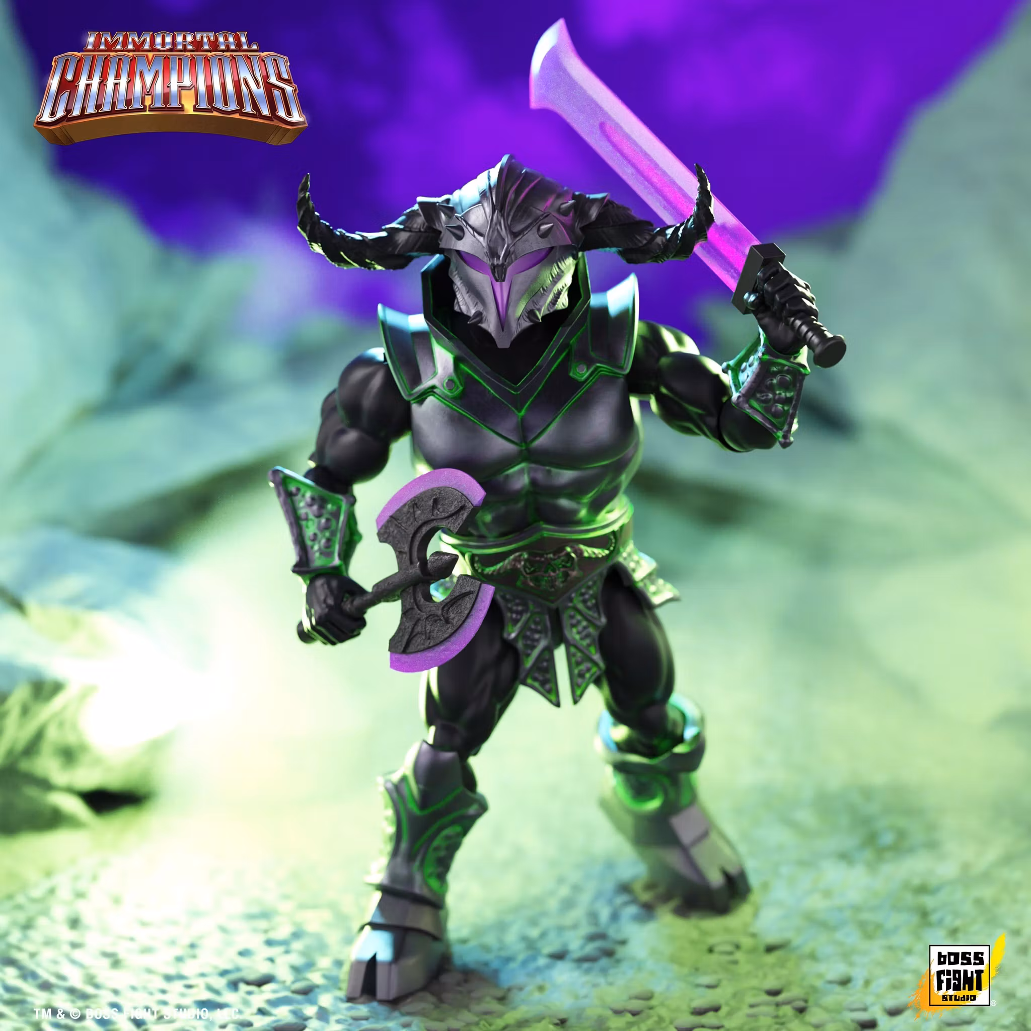 Immortal Champions Chthonic Knight Action Figure