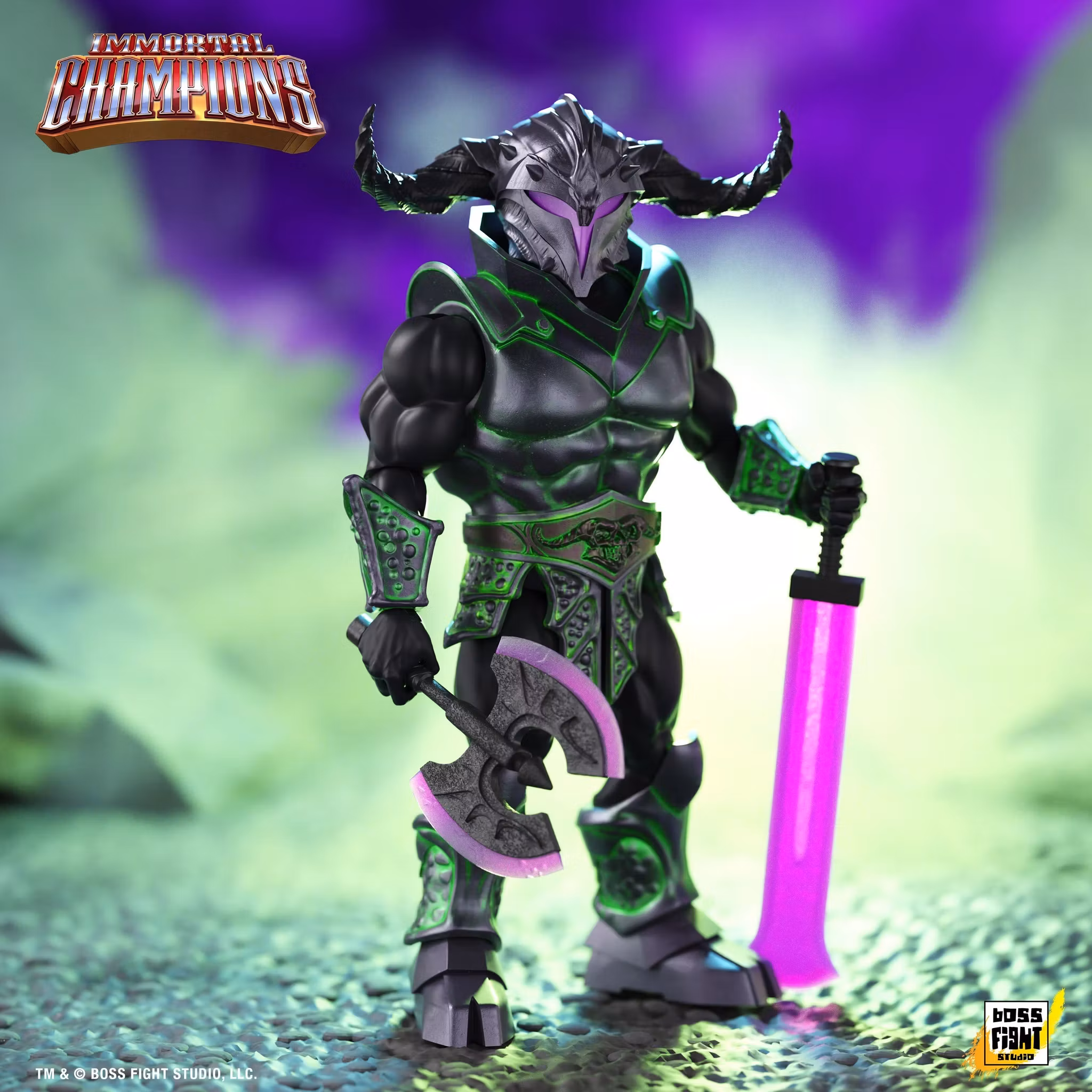 Immortal Champions Chthonic Knight Action Figure