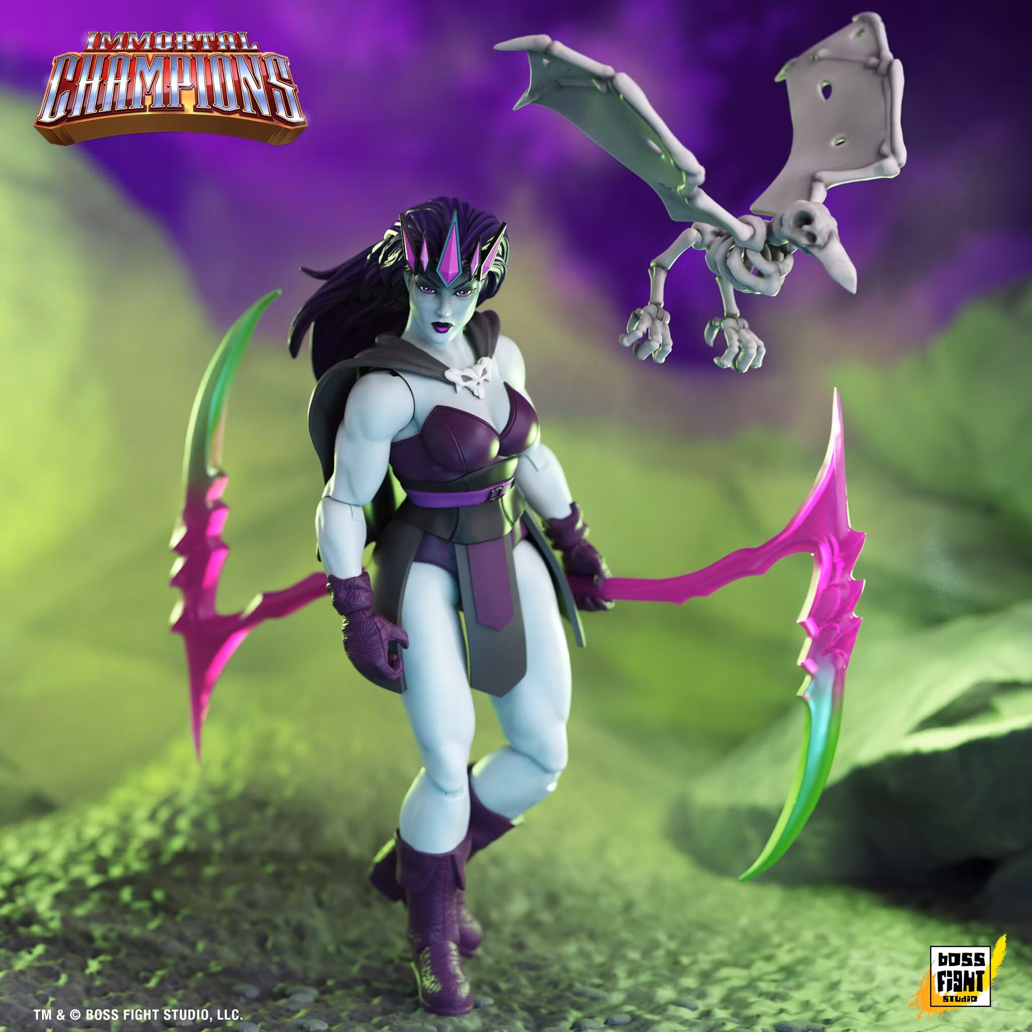 Immortal Champions Fell Necromancer Action Figure