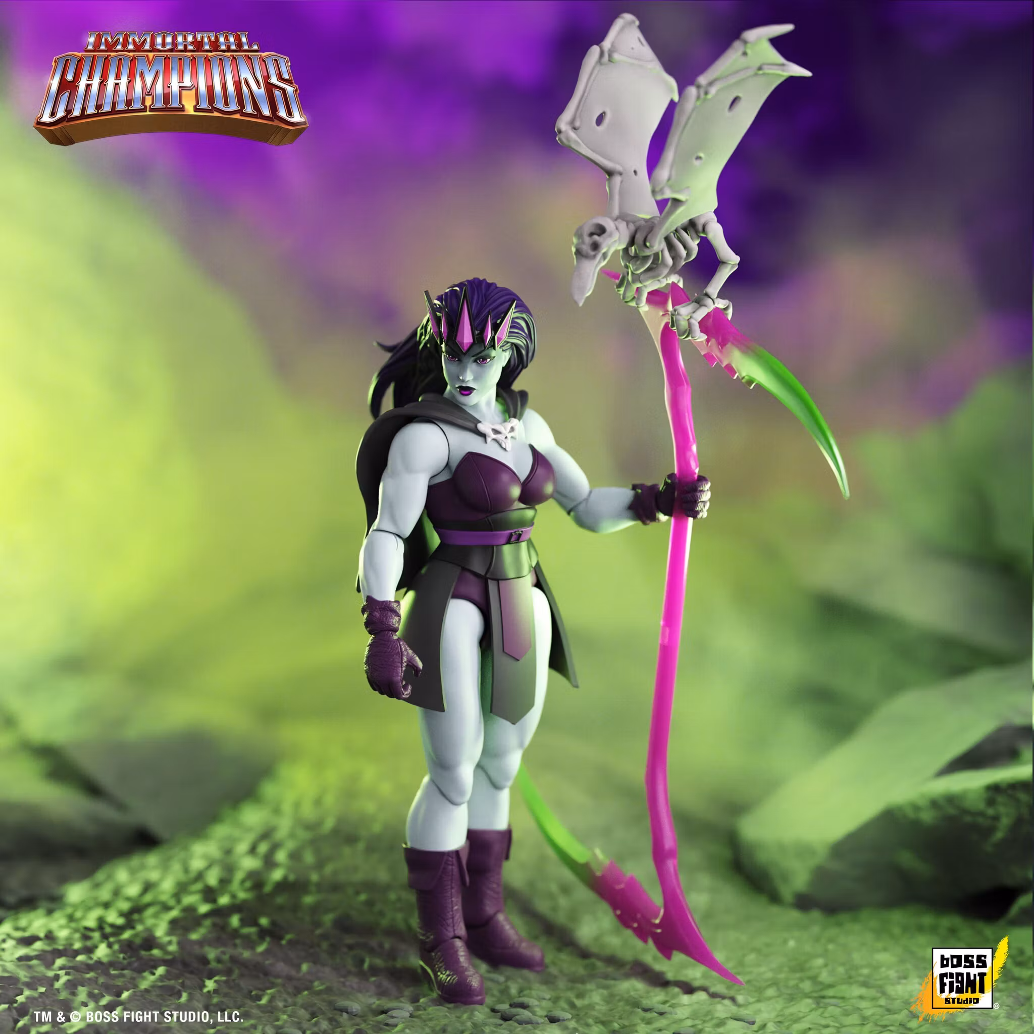 Immortal Champions Fell Necromancer Action Figure