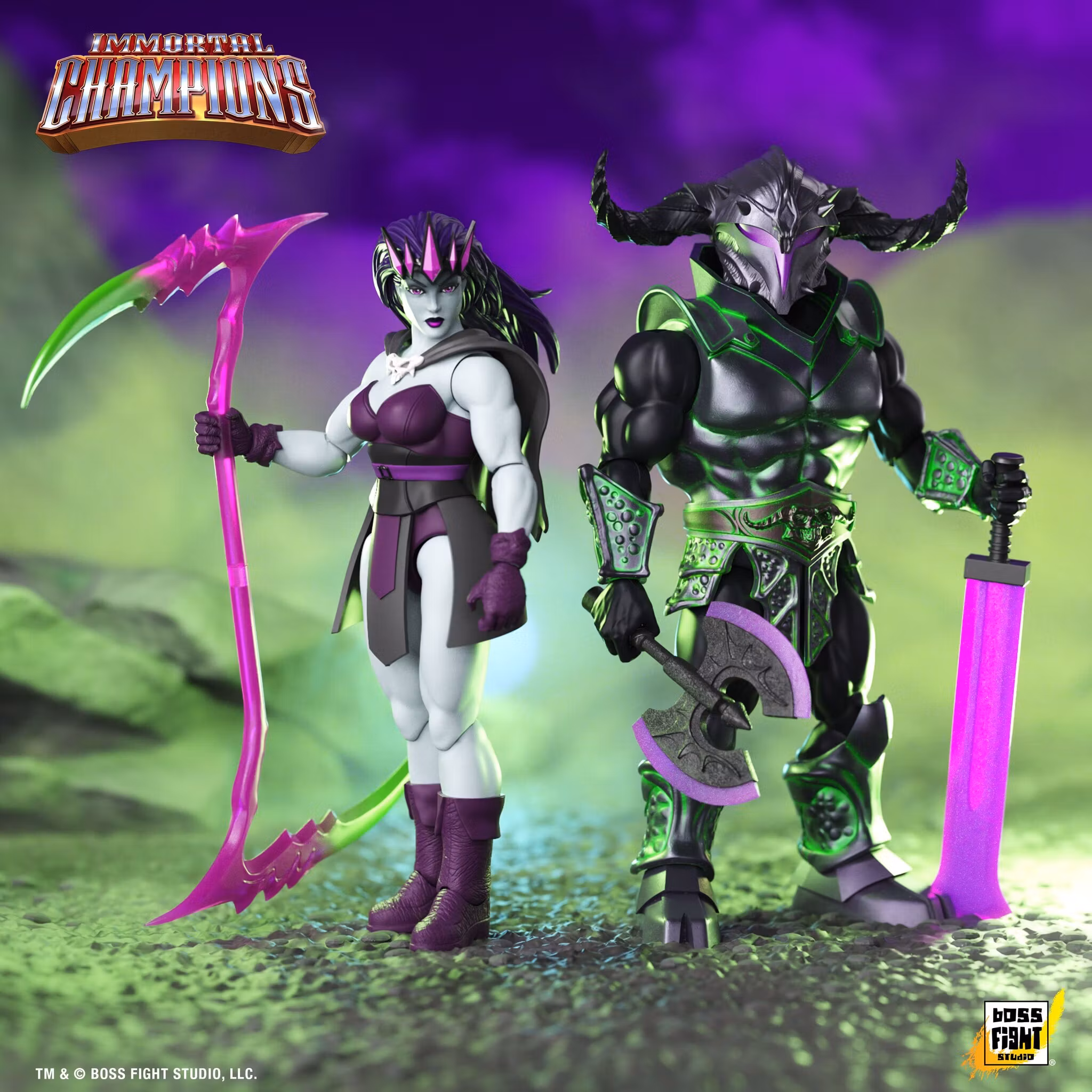 Immortal Champions Fell Necromancer Action Figure