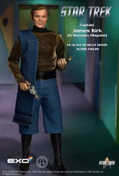 Star Trek: The Original Series Captain James T. Kirk (Romulan Disguise) 1/6 Scale Action Figure