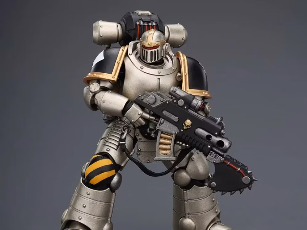 Warhammer: The Horus Heresy Iron Warriors MkII Legionary 3 with Bolter and Bolt Pistol 1/18 Scale Action Figure