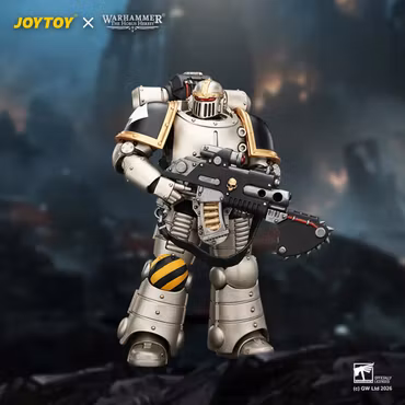 Warhammer: The Horus Heresy Iron Warriors MkII Legionary 3 with Bolter and Bolt Pistol 1/18 Scale Action Figure