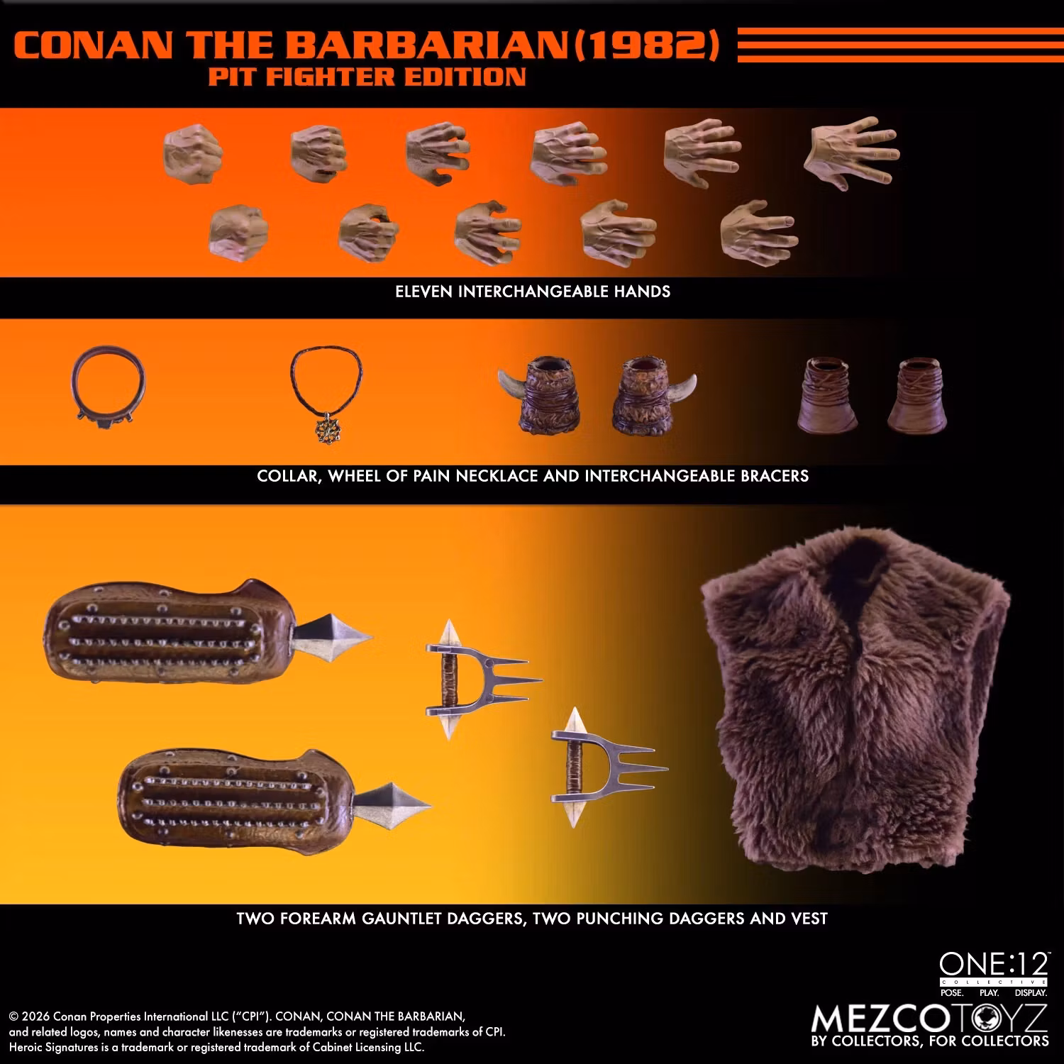 Conan the Barbarian (1982) One:12 Collective Conan (Pit Fighter Edition) Action Figure