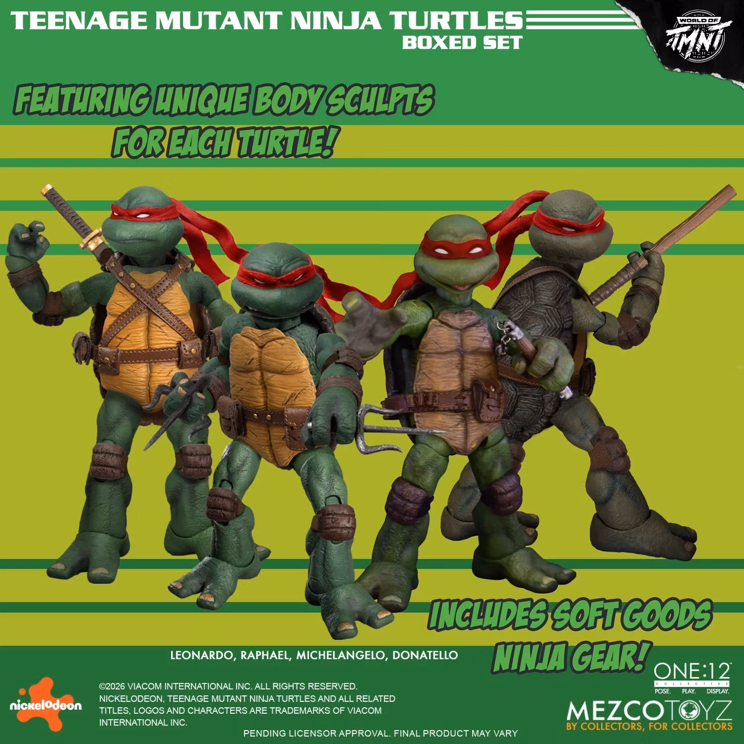 Teenage Mutant Ninja Turtles (Comics) One:12 Collective Deluxe Boxed Set