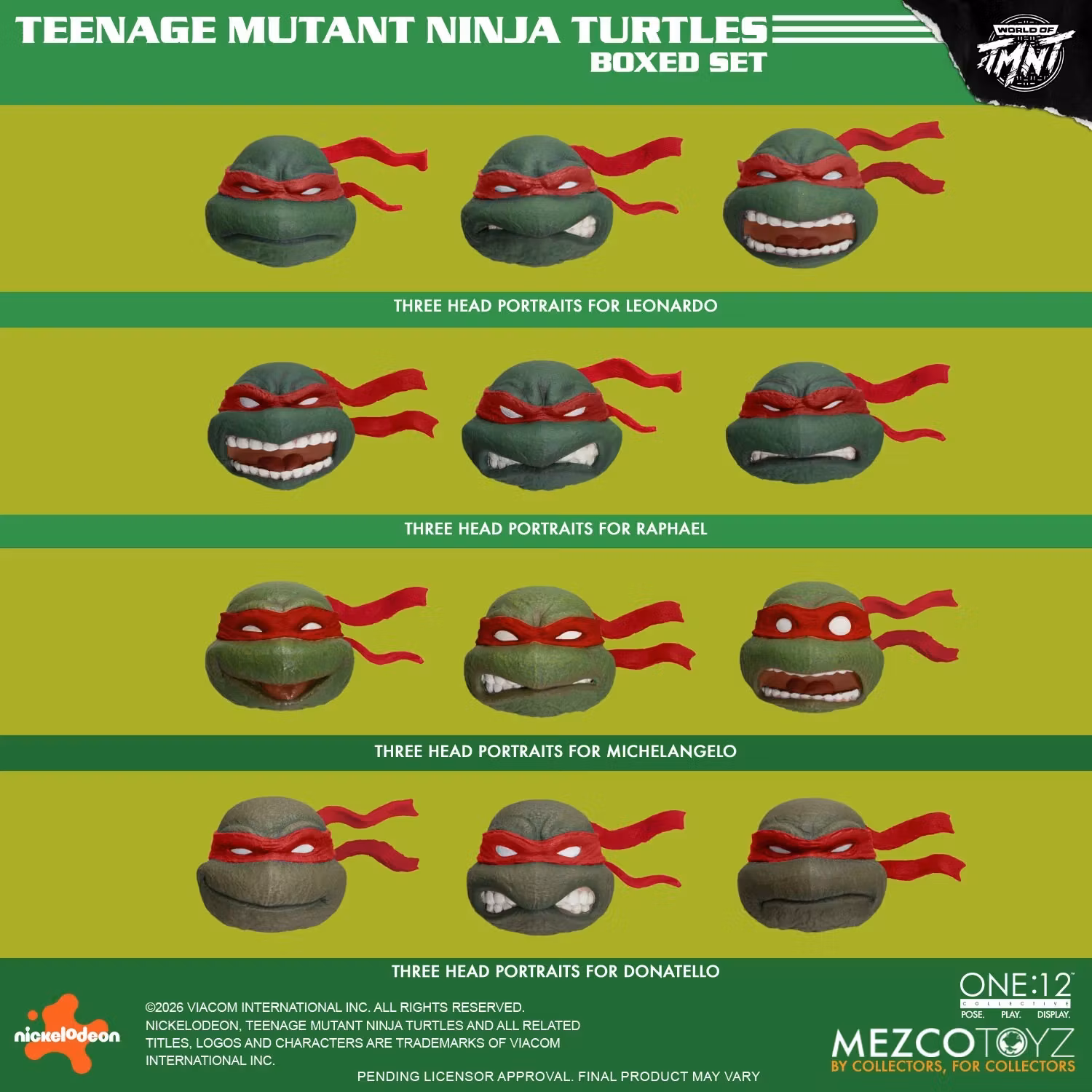 Teenage Mutant Ninja Turtles (Comics) One:12 Collective Deluxe Boxed Set