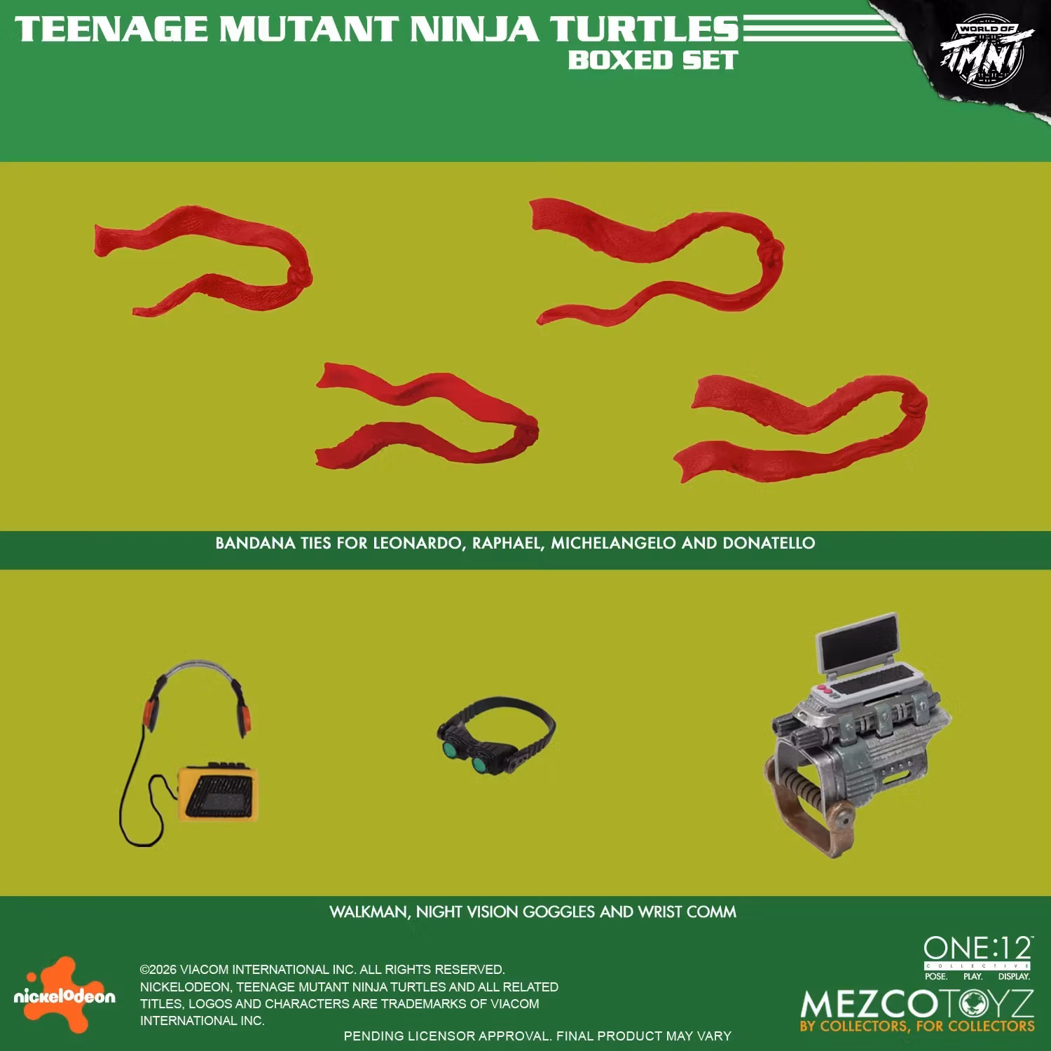 Teenage Mutant Ninja Turtles (Comics) One:12 Collective Deluxe Boxed Set