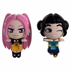 KPop Demon Hunters Vinyl Figures Mira & Zoey Monitor Buddiez