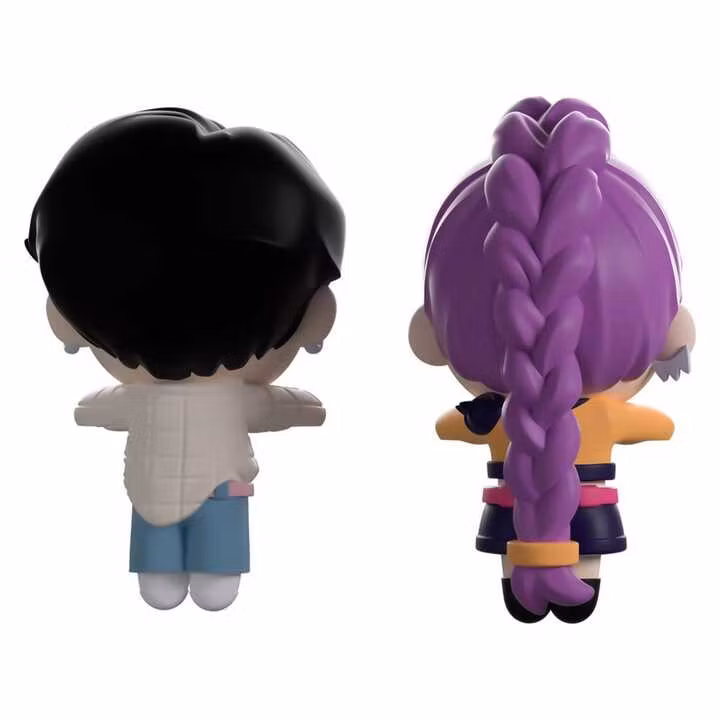 KPop Demon Hunters Vinyl Figures Jinu & Rumi Monitor Buddiez