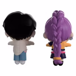 KPop Demon Hunters Vinyl Figures Jinu & Rumi Monitor Buddiez