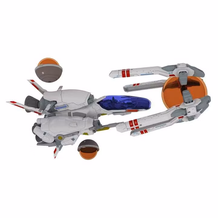R-Type Final 3 Evolved Plastic Model Kit R-9A (ARROW-HEAD Ver.)