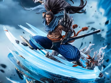 League of Legends The Unforgiven Yasuo Limited Edition Statue
