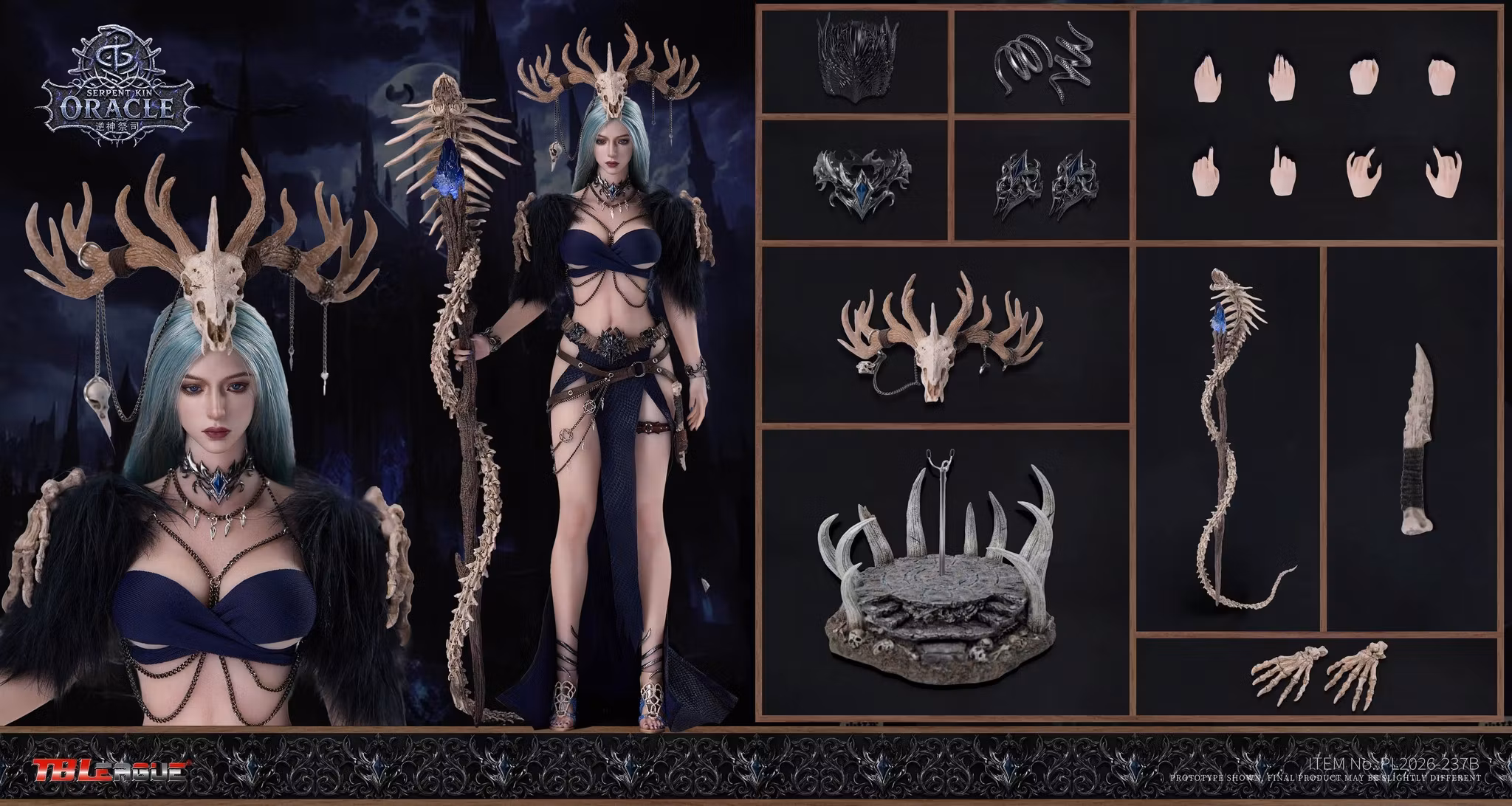 Serpent Kin (Oracle Ver.) 1/6 Scale Action Figure
