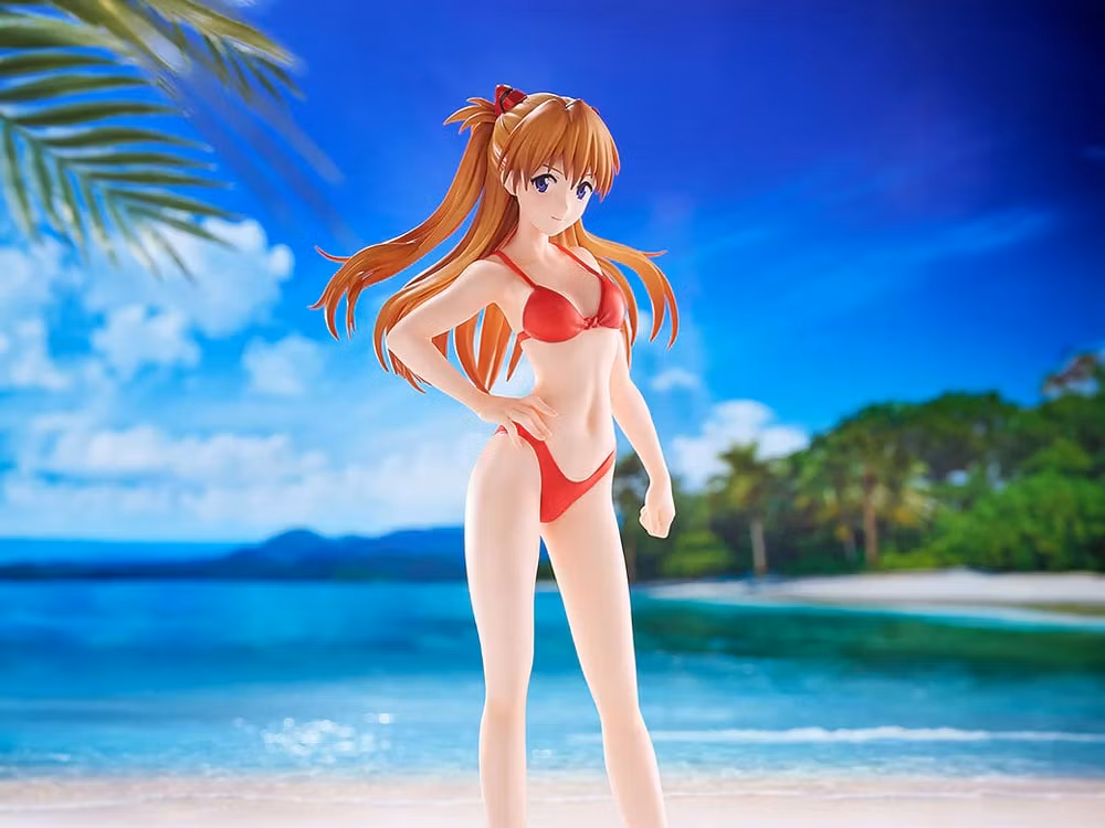 Rebuild of Evangelion Pop Up Parade L Beach Queens Asuka Shikinami Langley (Bikini Style)