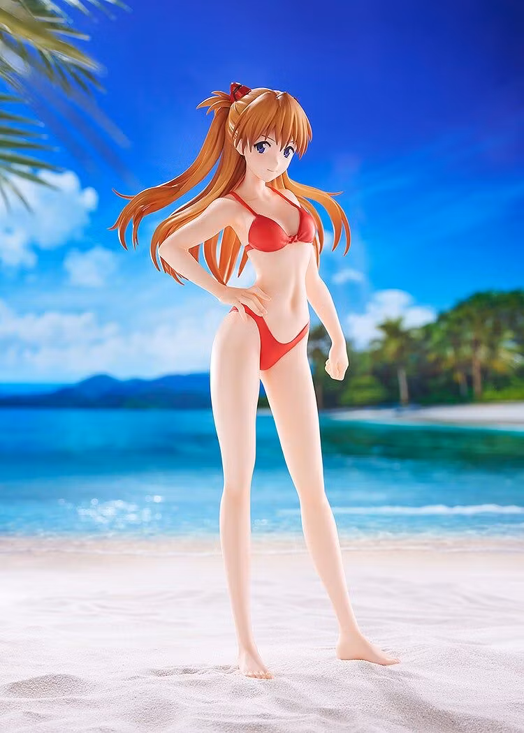 Rebuild of Evangelion Pop Up Parade L Beach Queens Asuka Shikinami Langley (Bikini Style)