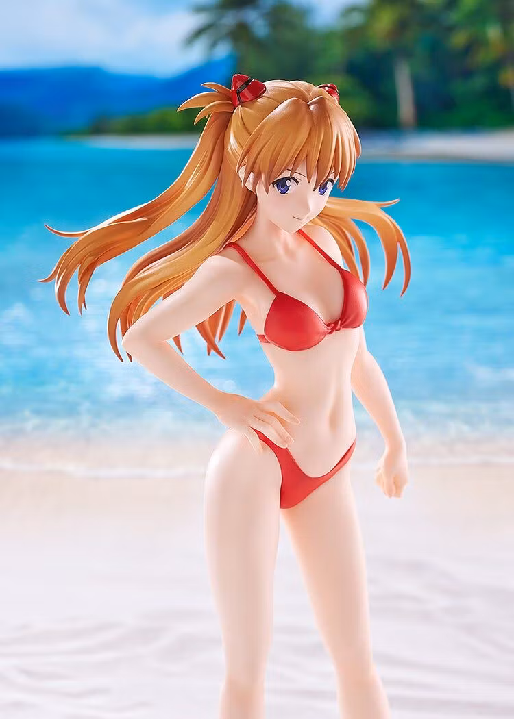 Rebuild of Evangelion Pop Up Parade L Beach Queens Asuka Shikinami Langley (Bikini Style)