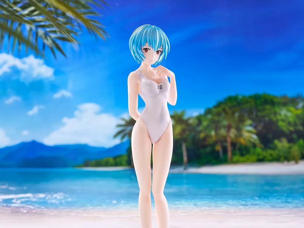 Rebuild of Evangelion Pop Up Parade L Beach Queens Rei Ayanami (One-Piece Style)