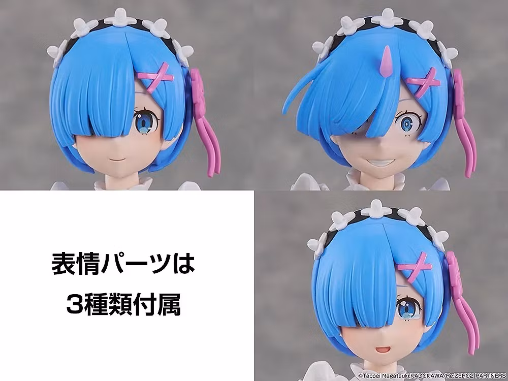 Re:Zero Starting Life in Another World Kadokawa Plastic Model Series Rem Model Kit