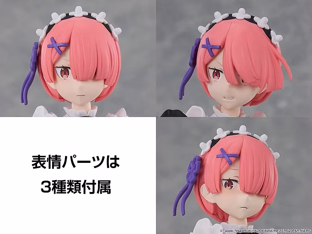 Re:Zero Starting Life in Another World Kadokawa Plastic Model Series Ram Model Kit