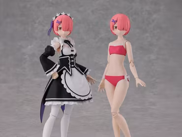 Re:Zero Starting Life in Another World Kadokawa Plastic Model Series Ram (DX Ver.) Model Kit