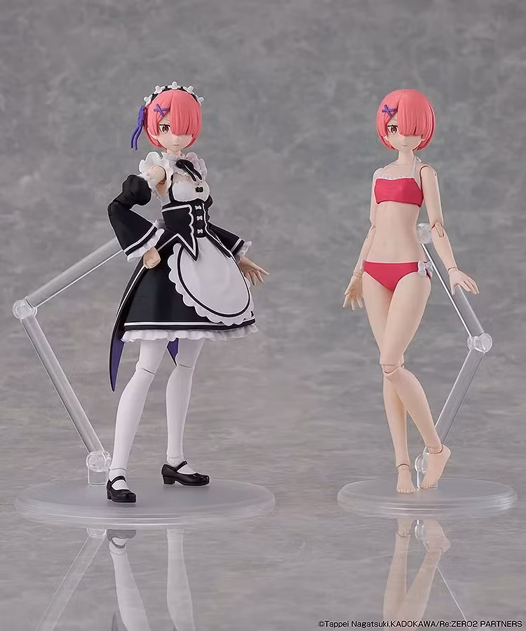 Re:Zero Starting Life in Another World Kadokawa Plastic Model Series Ram (DX Ver.) Model Kit