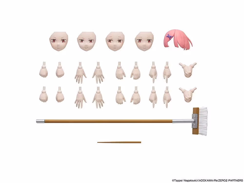 Re:Zero Starting Life in Another World Kadokawa Plastic Model Series Ram (DX Ver.) Model Kit