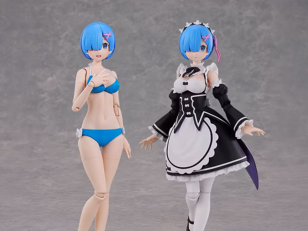 Re:Zero Starting Life in Another World Kadokawa Plastic Model Series Rem (DX Ver.) Model Kit