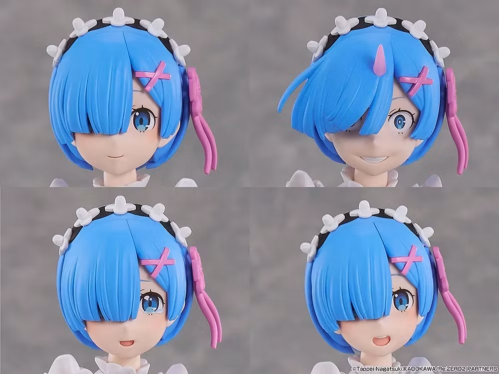 Re:Zero Starting Life in Another World Kadokawa Plastic Model Series Rem (DX Ver.) Model Kit