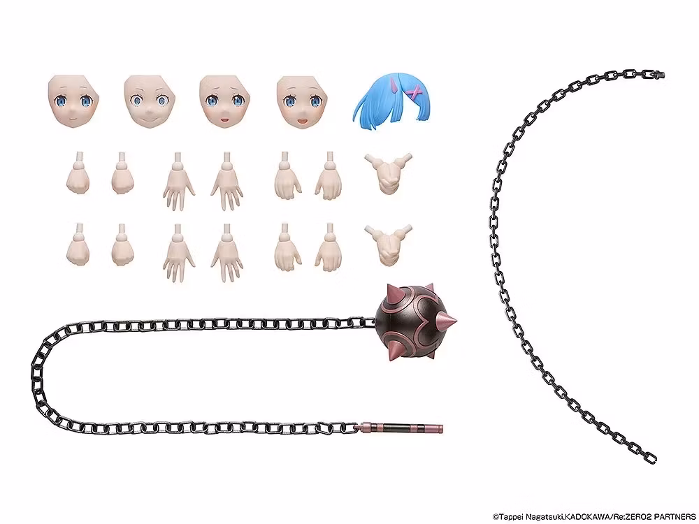 Re:Zero Starting Life in Another World Kadokawa Plastic Model Series Rem (DX Ver.) Model Kit