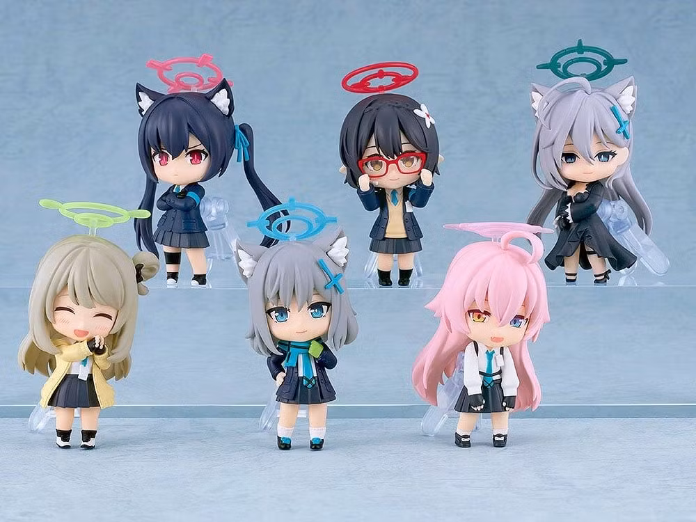 Blue Archive Nendoroid Surprise Blue Archive Boxed Set of 6 Figures with Random Accessories