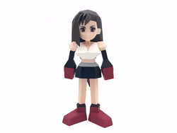 Final Fantasy VII Tifa Lockhart Polygon Soft Vinyl Figure