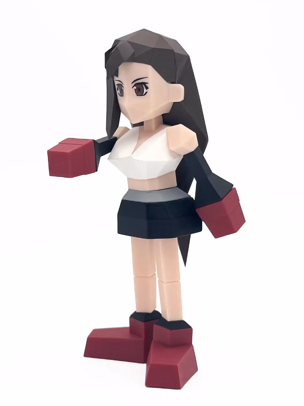 Final Fantasy VII Tifa Lockhart Polygon Soft Vinyl Figure