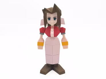 Final Fantasy VII Aerith Gainsborough Polygon Soft Vinyl Figure