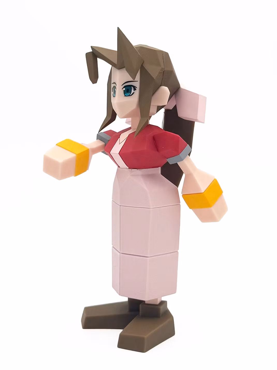 Final Fantasy VII Aerith Gainsborough Polygon Soft Vinyl Figure
