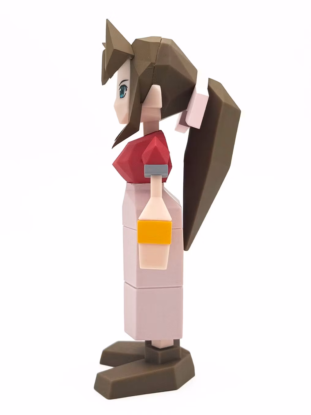 Final Fantasy VII Aerith Gainsborough Polygon Soft Vinyl Figure
