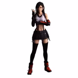 Final Fantasy VII Rebirth Play Arts Shin Tifa Lockhart Action Figure