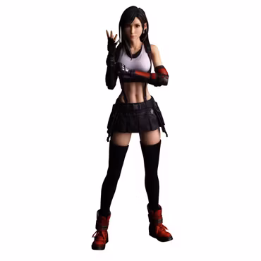 Final Fantasy VII Rebirth Play Arts Shin Tifa Lockhart Action Figure
